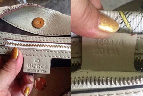 how can you tell a fake gucci purse|identify real gucci bag.